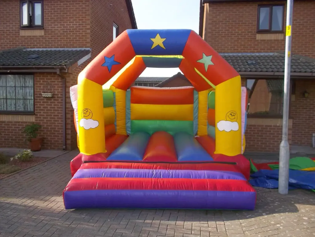 Sun & Cloud Bouncy Castle